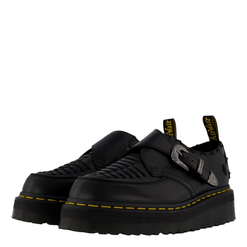 Ramsey Quad Monk Black Smooth
