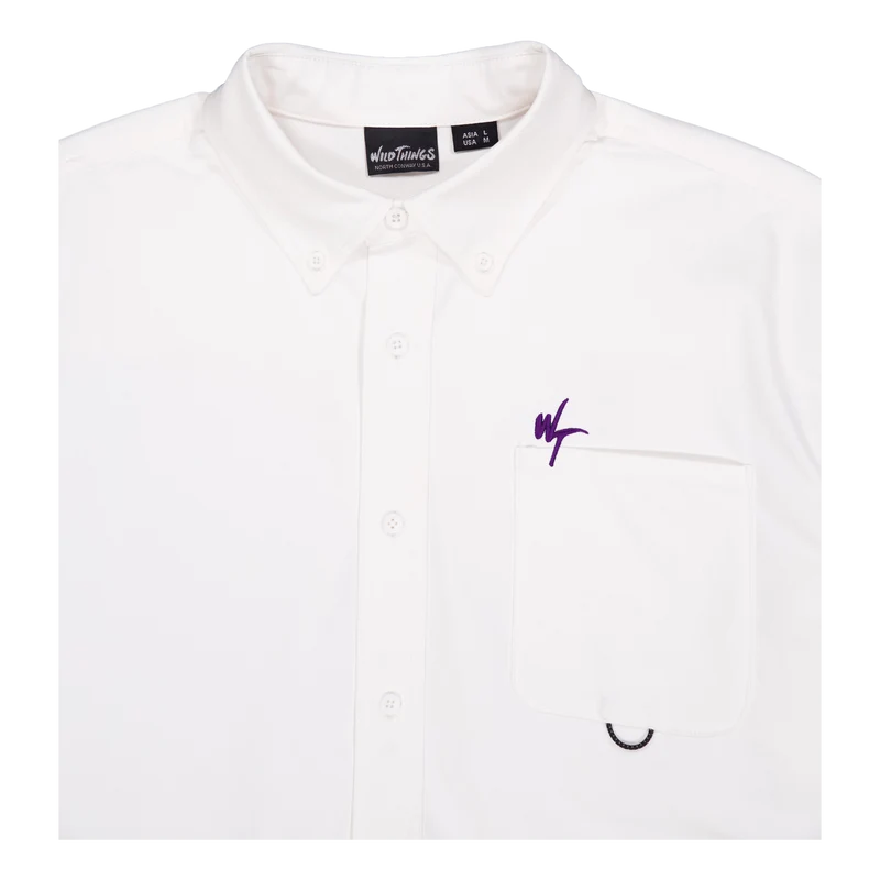 Wt Embroidery Bd Shirt White
