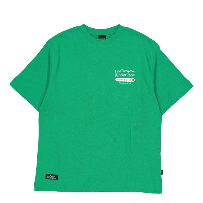 Hemp Tee Tour Grn