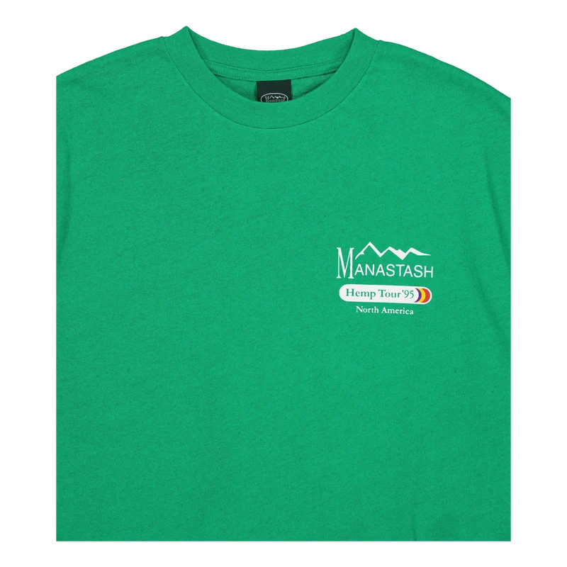 Hemp Tee Tour Grn