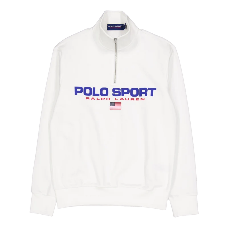 Polo Sport Fleece Sweatshirt White