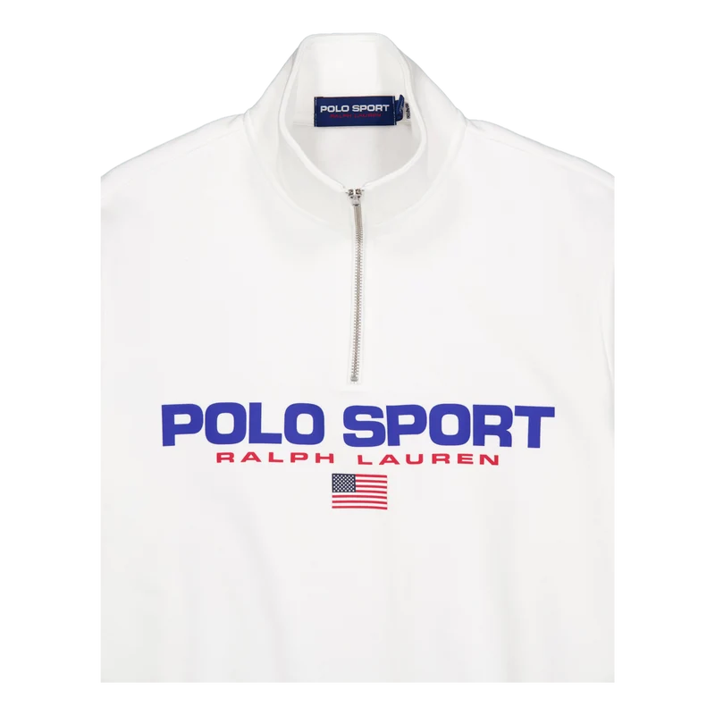 Polo Sport Fleece Sweatshirt White