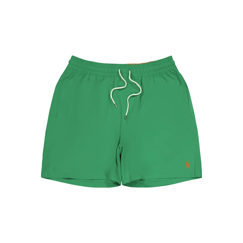 5.75-Inch Traveler Classic Swim Trunk Preppy Green