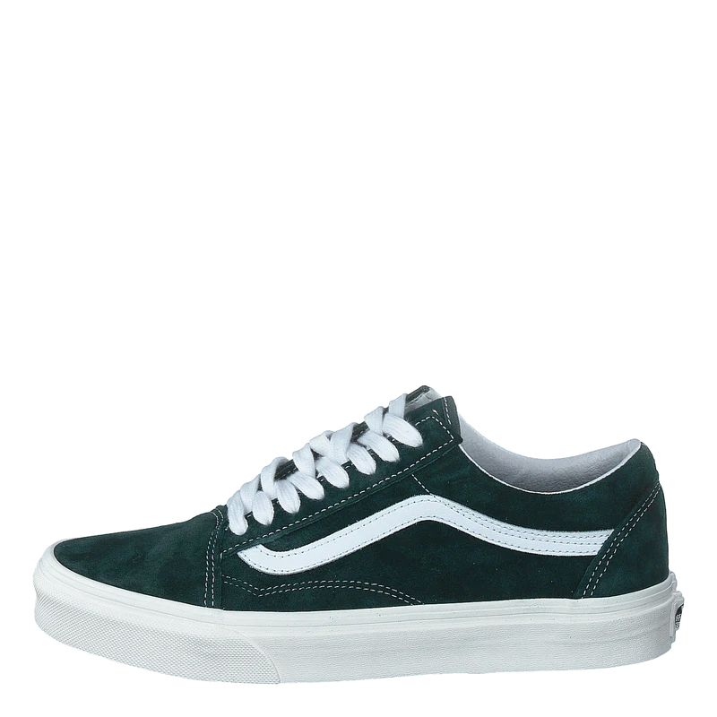 Ua Old Skool (pig Suede)jnglgrn/snwwht