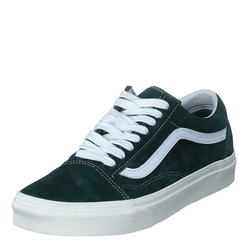 Ua Old Skool (pig Suede)jnglgrn/snwwht
