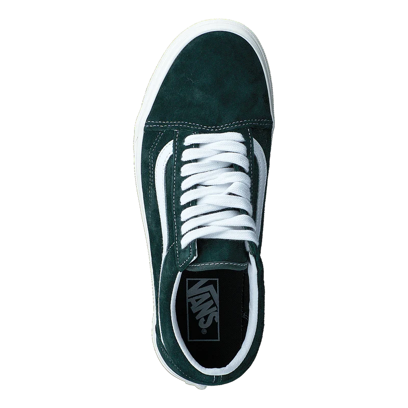 Ua Old Skool (pig Suede)jnglgrn/snwwht