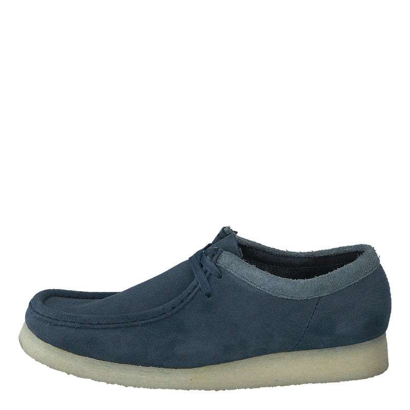 Wallabee Blue Suede