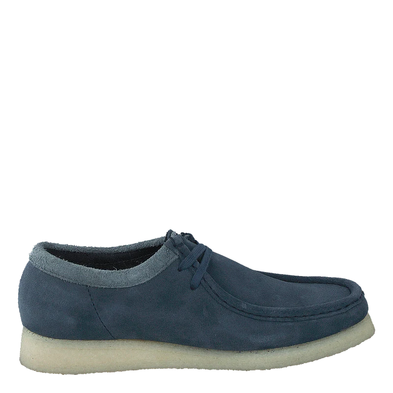 Wallabee Blue Suede