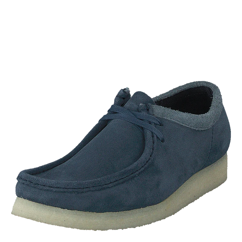 Wallabee Blue Suede