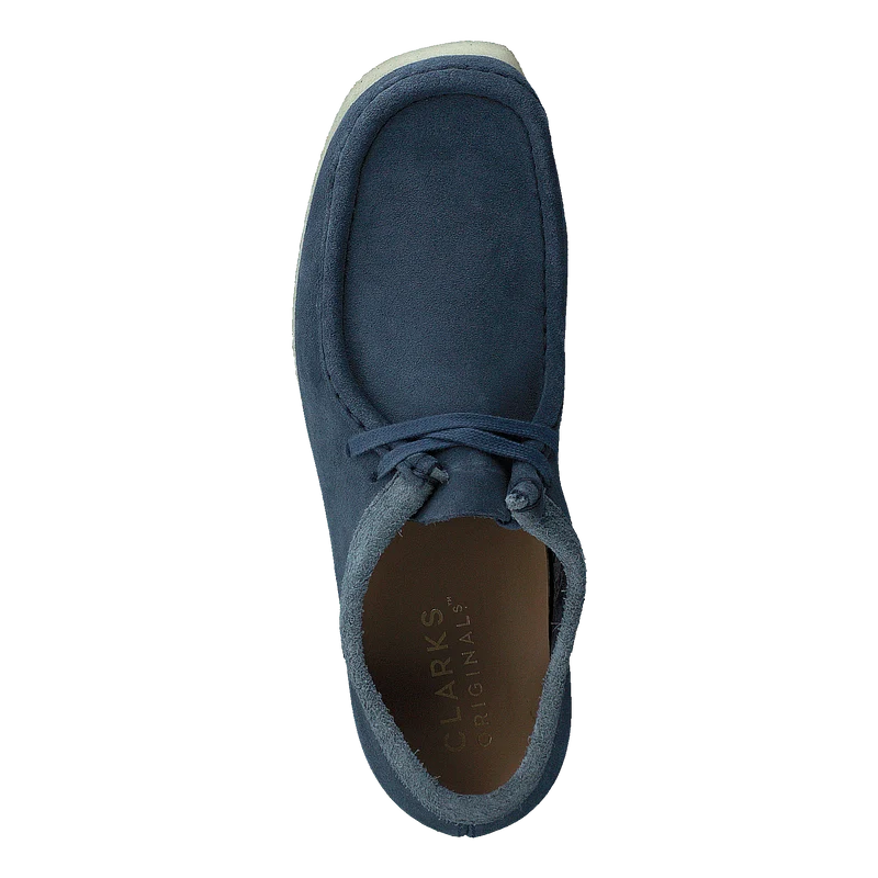 Wallabee Blue Suede