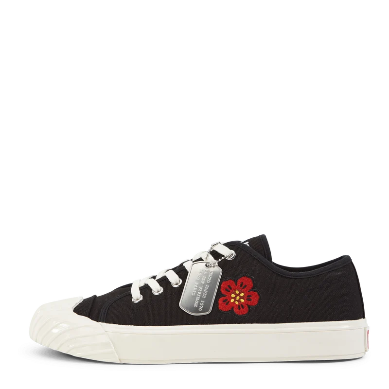 Low Top Sneaker Boke Flower Black