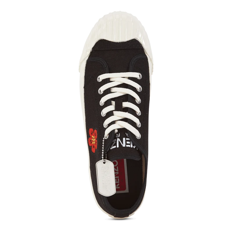 Low Top Sneaker Boke Flower Black