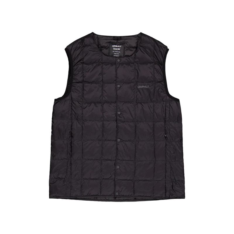 Inner Down Vest Black