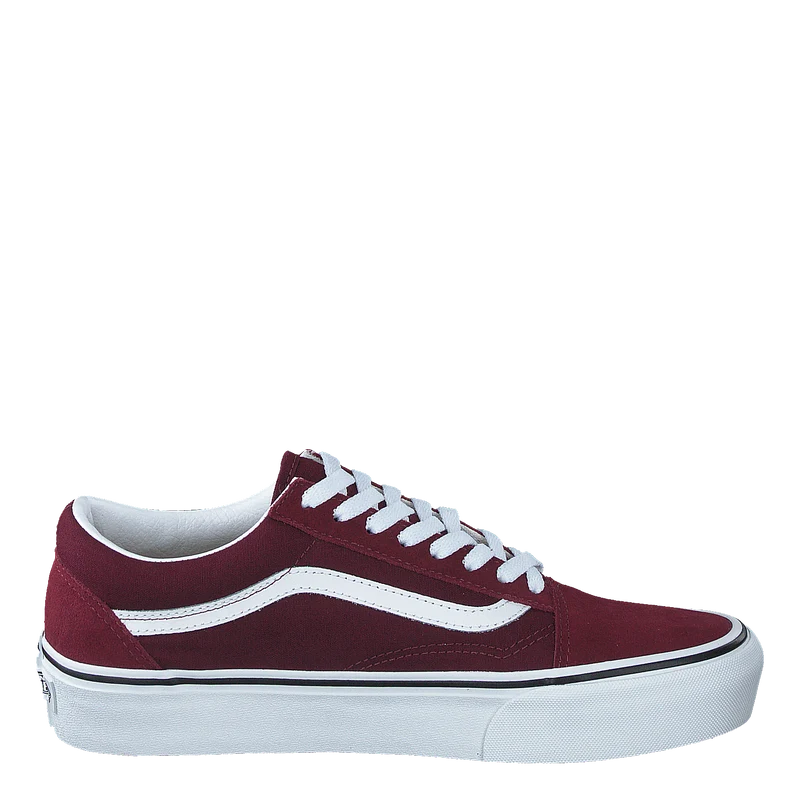 Ua Old Skool Platform Port Royale/true White