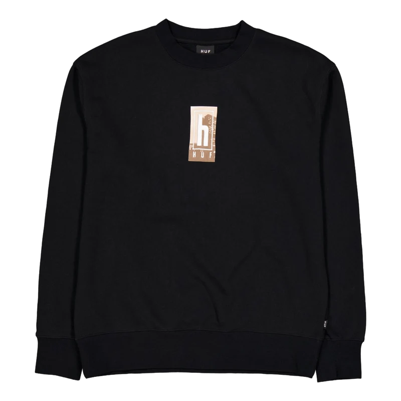 Roads Crewneck Black