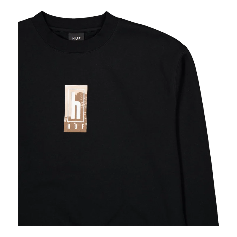 Roads Crewneck Black