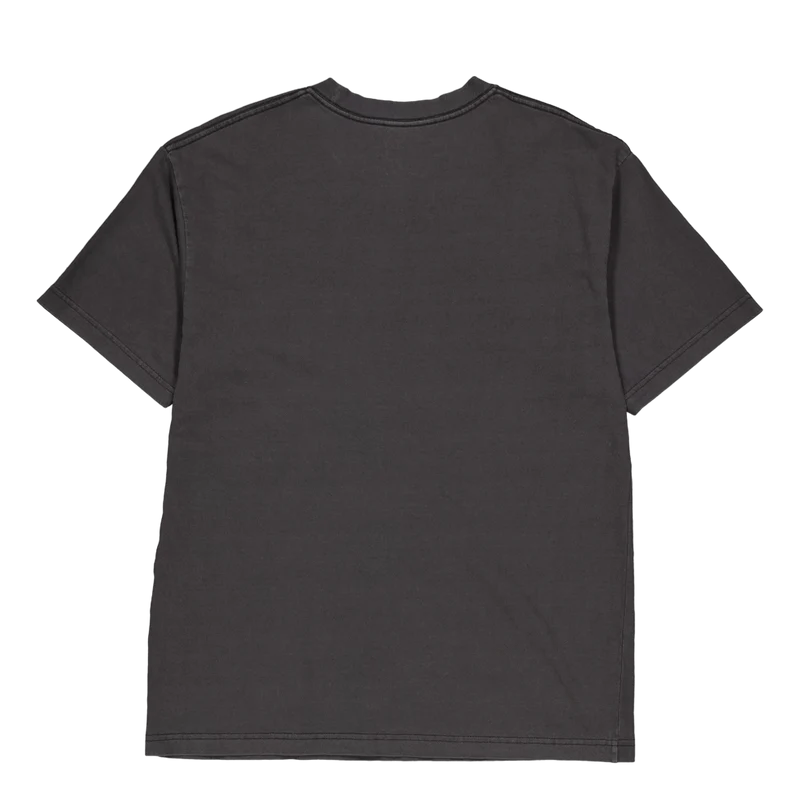 Distorted Washed S/s Tee Washed Black