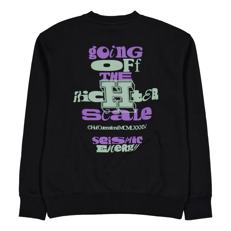 Huuuf! Crewneck Black