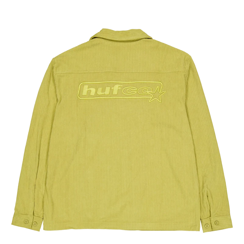 Huf Co Corduroy Overshirt Cactus