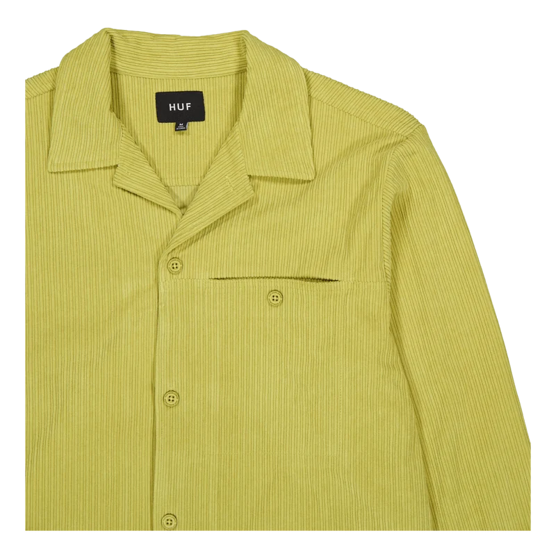 Huf Co Corduroy Overshirt Cactus