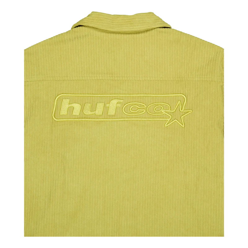 Huf Co Corduroy Overshirt Cactus