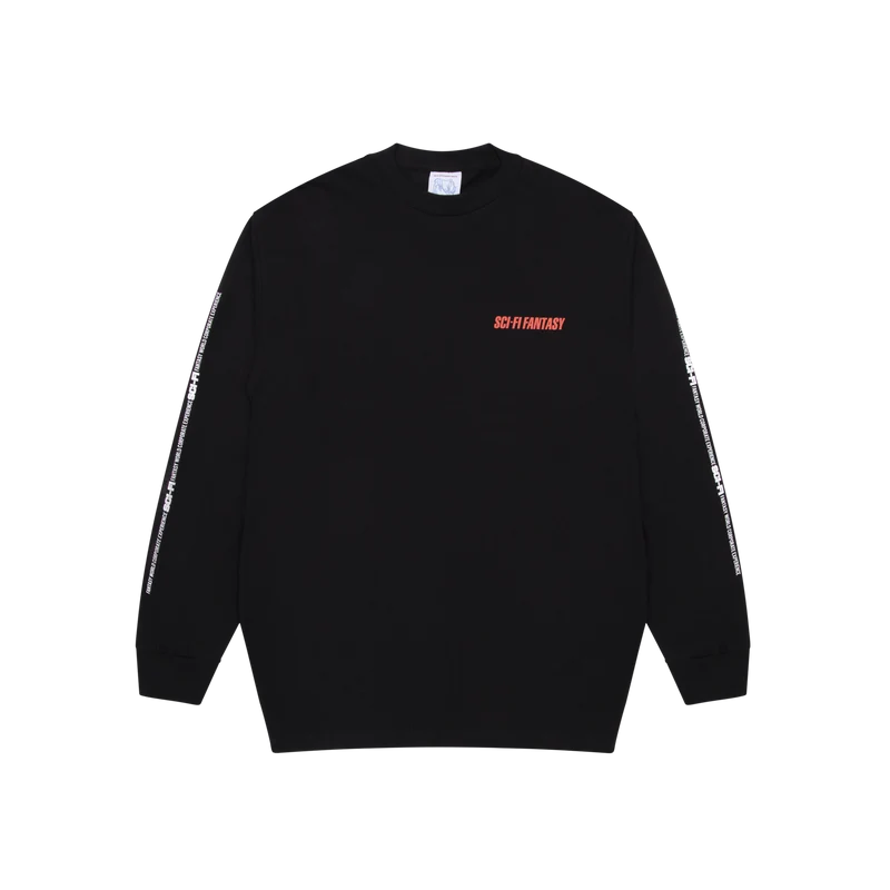 Fantasy World Tee L/s Black