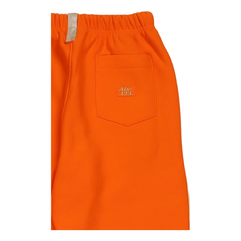 Abc. 123. Sweatpants Carnelian Orange