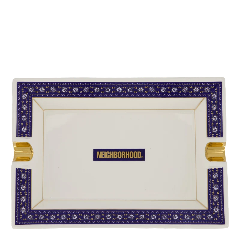 Square Incense Tray Navy