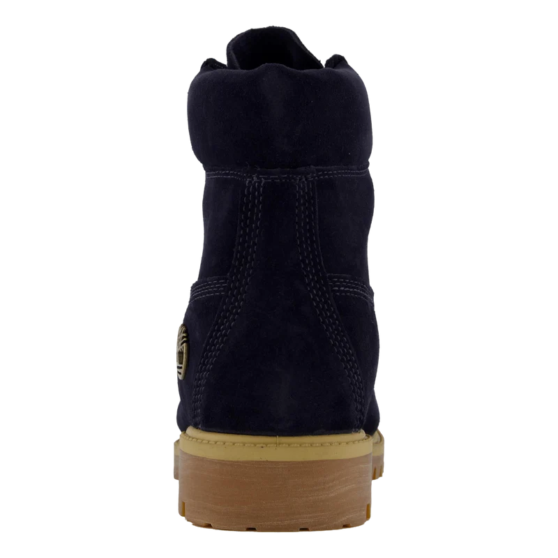 Timberland Heritage 6 Inch Lac Dark Blue Suede