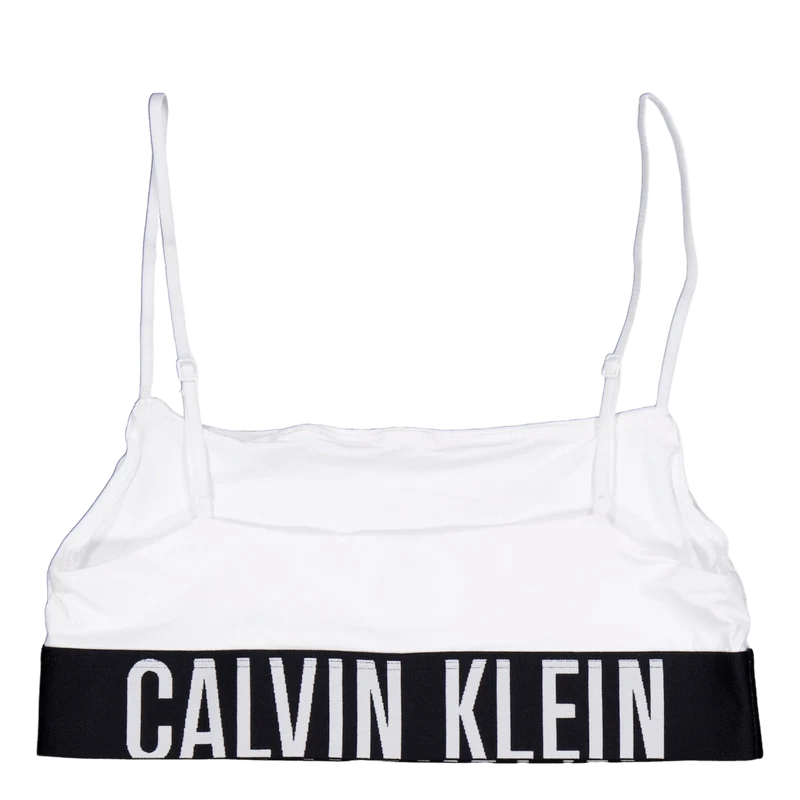 Unlined Bralette White