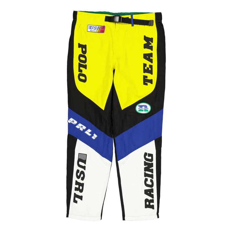 Water-Repellent Racing Pant White Multi