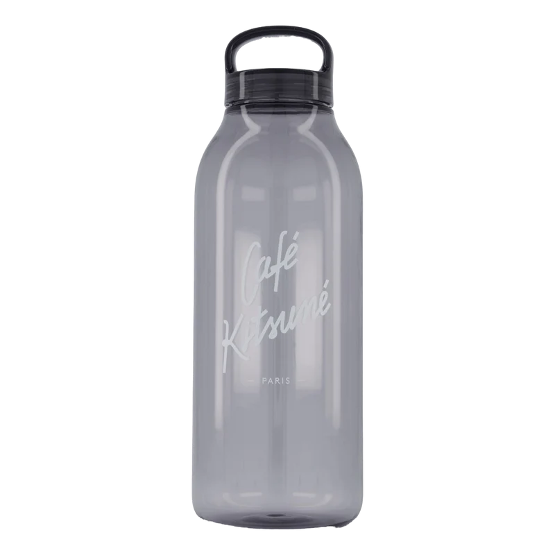Water Bottle Cafe Kitsune X Ki Grey