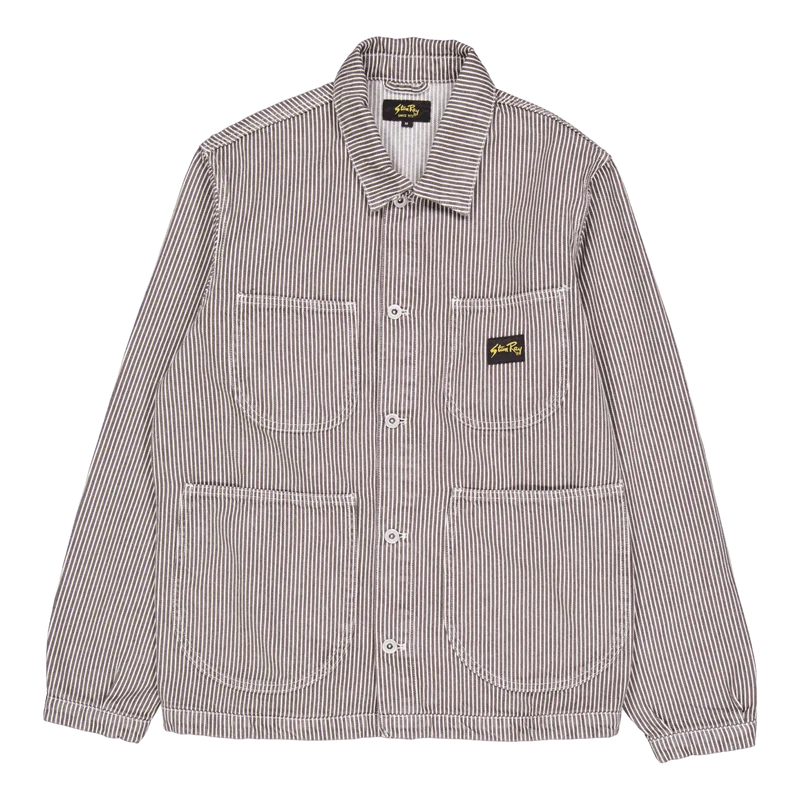 Coverall Jacket Black Stone Hickory