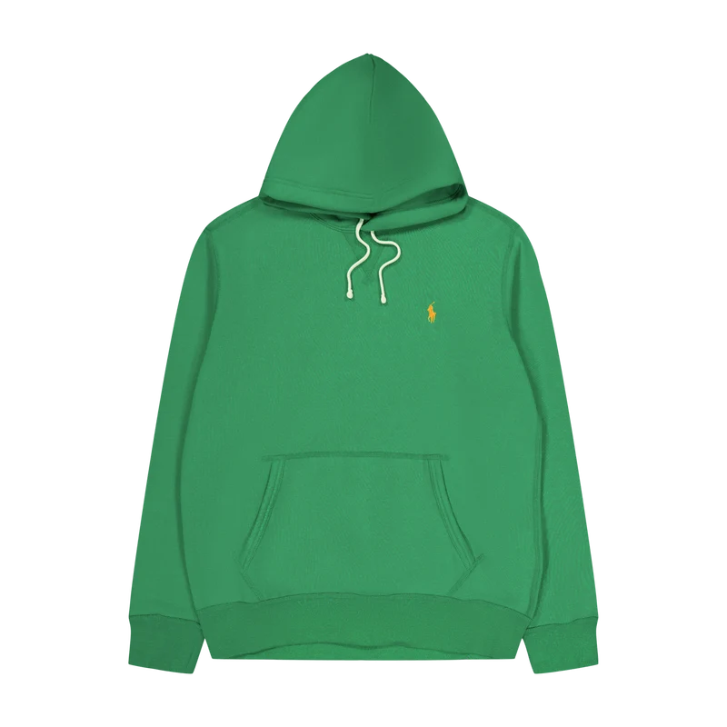 The RL Fleece Hoodie Preppy Green