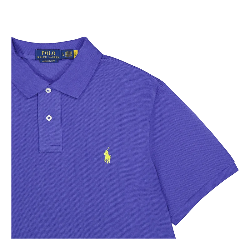 Custom Slim Fit Mesh Polo Shirt Liberty