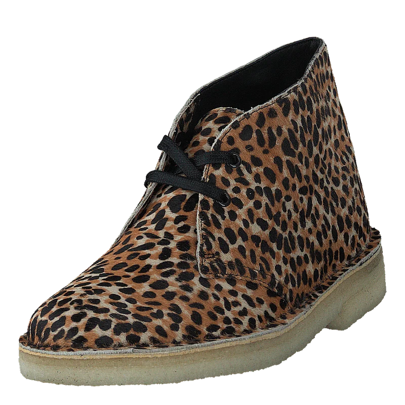 Desert Boot Leopard Prt Pony