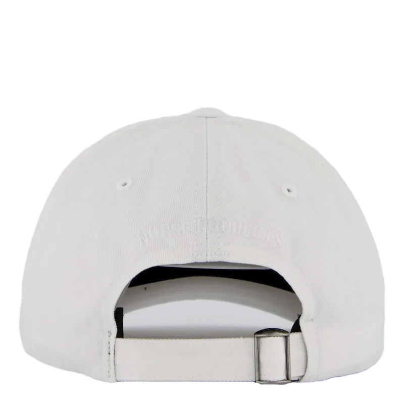 Twill Sports Cap White