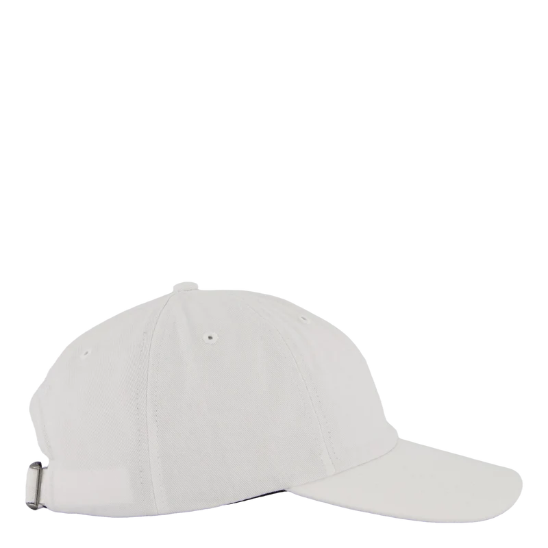 Twill Sports Cap White