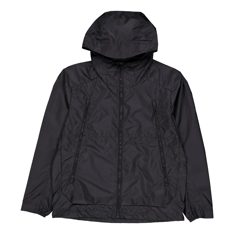 Pasmo Hooded Windbreaker Jacke Black