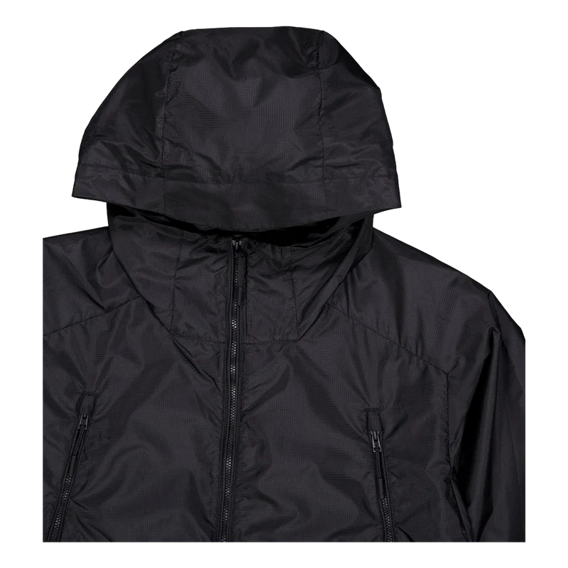 Pasmo Hooded Windbreaker Jacke Black