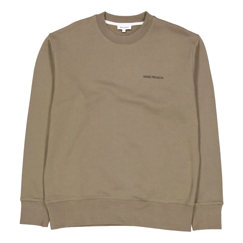 Arne Relaxed Organic Logo Swea Sediment Green