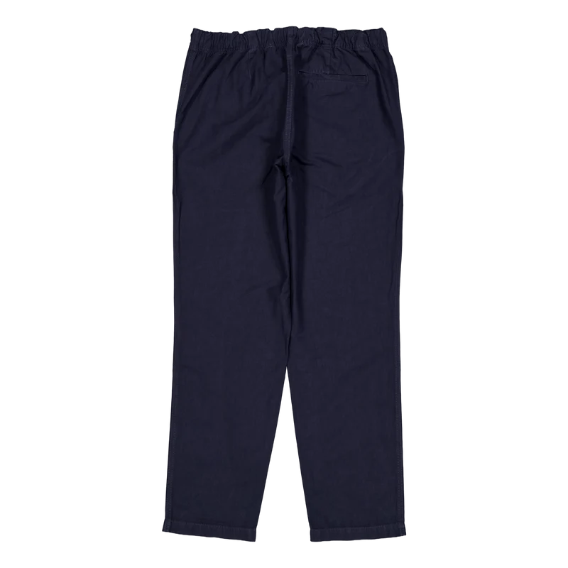 Ezra Relaxed Cotton Linen Trou Dark Navy
