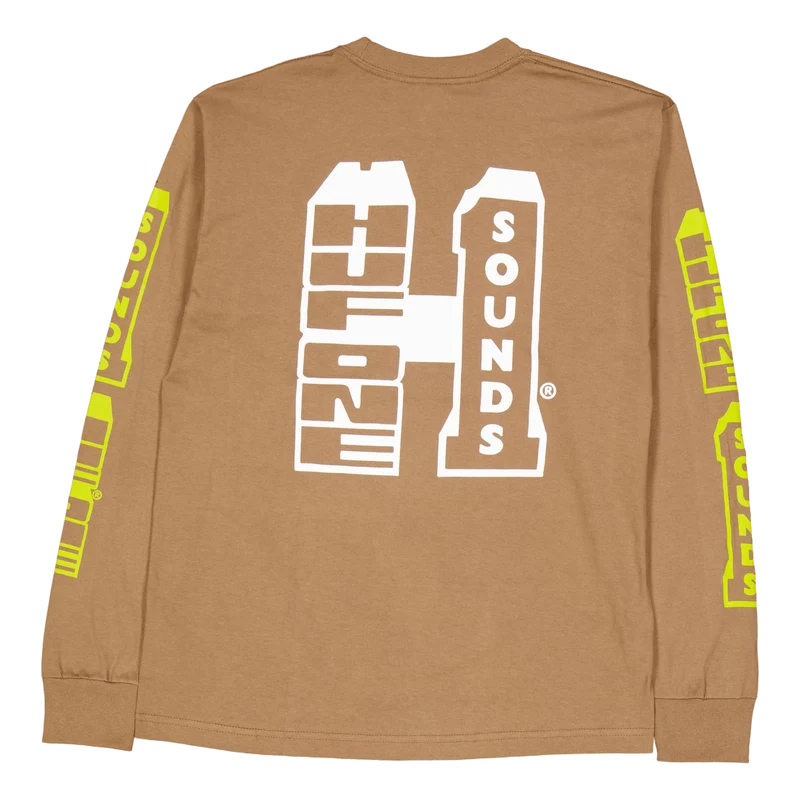 Huf One Sound L/s Tee Camel