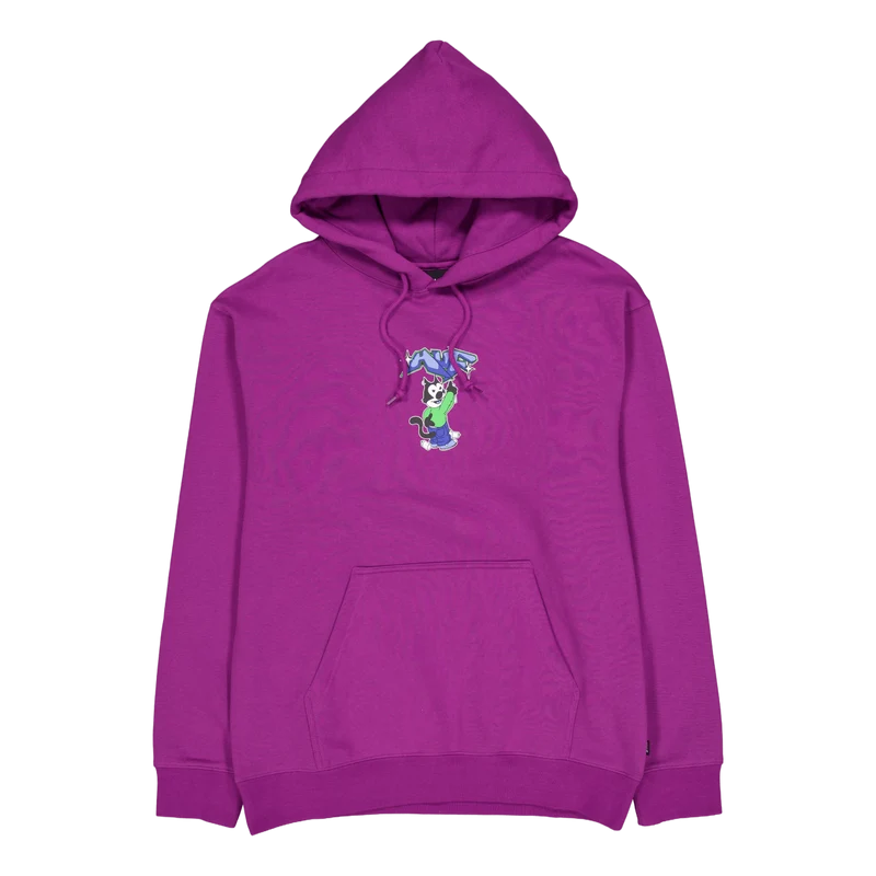 Bad Cat P/o Hoodie Grape
