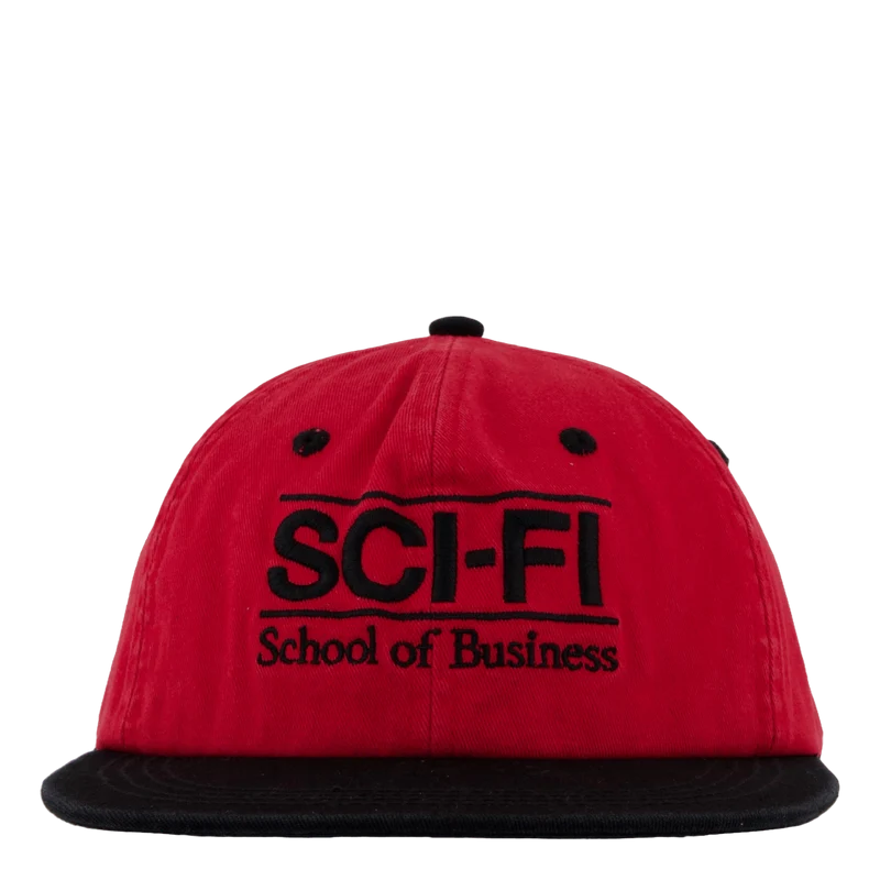 School Of Business Hat Red/black