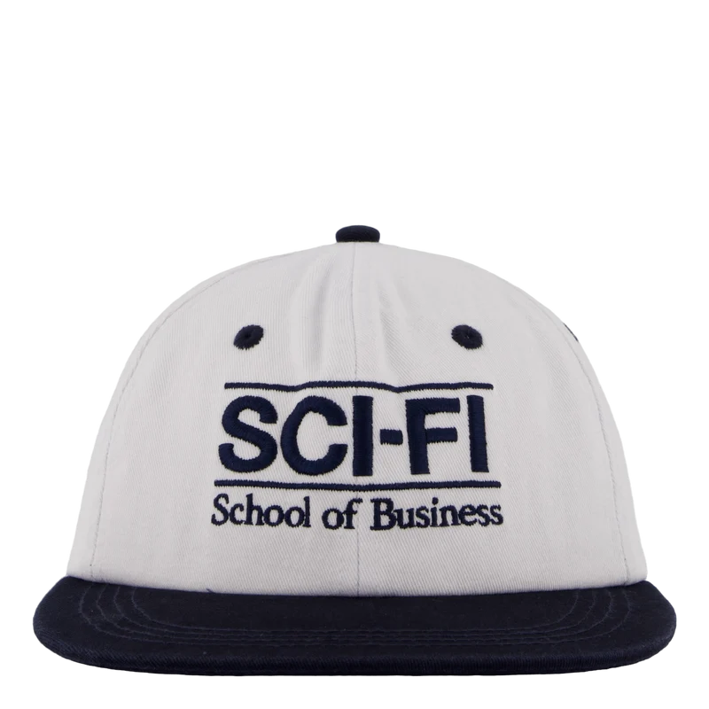 School Of Business Hat White/navy