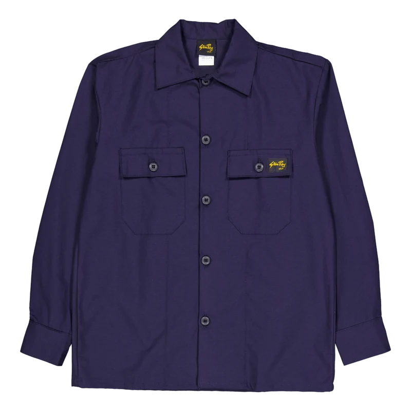 2 Pocket Shirt Navy Ripstop