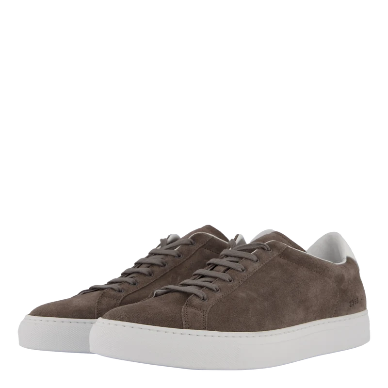 Retro Low In Suede Warm Grey