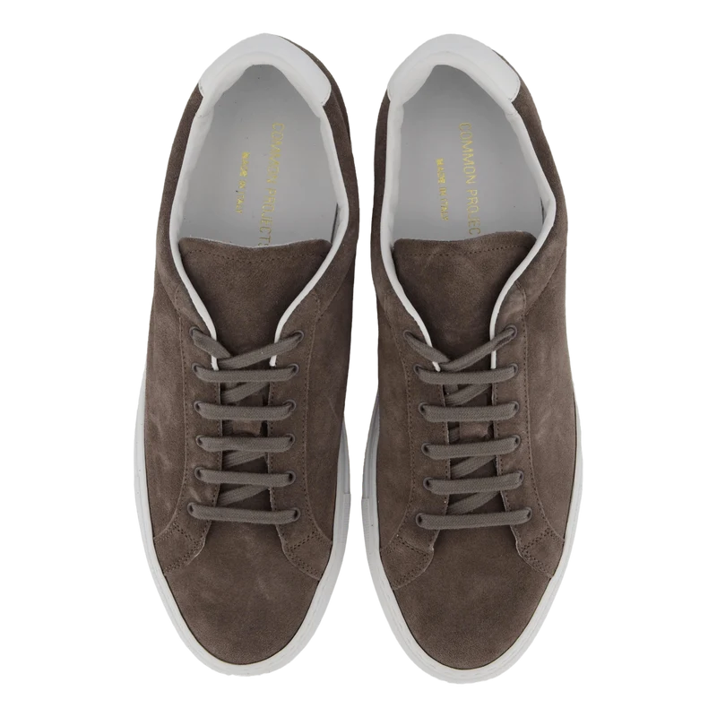Retro Low In Suede Warm Grey