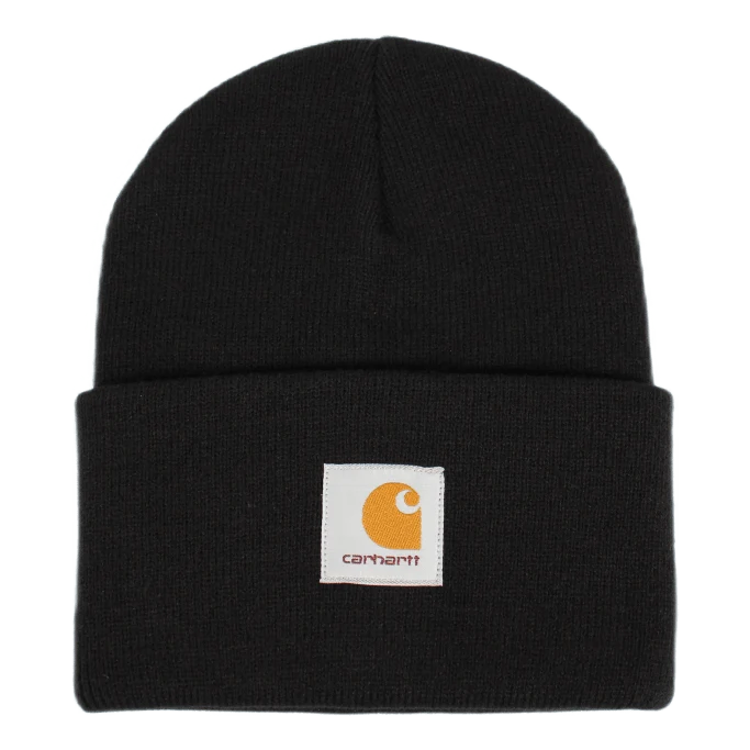 Acrylic Watch Hat 100% Acrylic Black